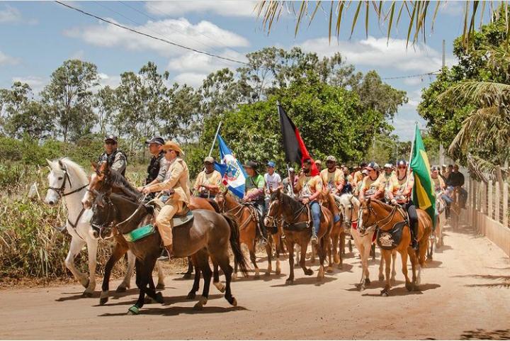 Cuité-PB realiza sua 7° cavalgada em de Nossa Senhora das Mercês