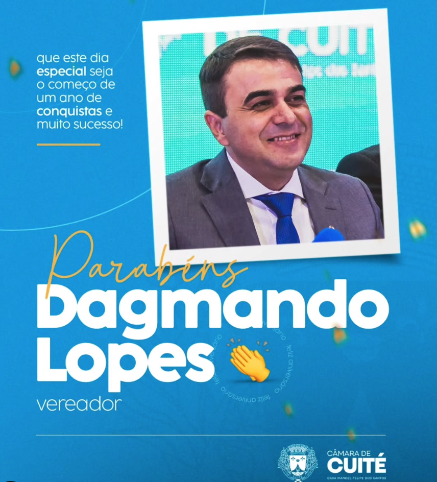 Parabéns, Presidente Dagmando!